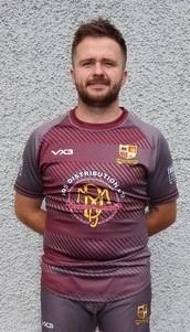 Llyr Davies - Played well up front for Crymych Llyr Davies - Played well up front for Crymych